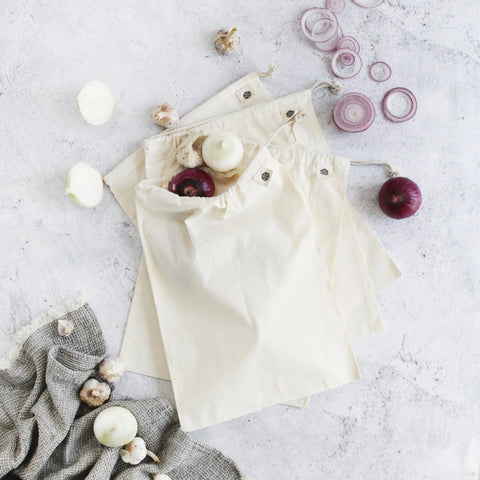 Ever Eco - Cotton Muslin Produce Bags 4pk