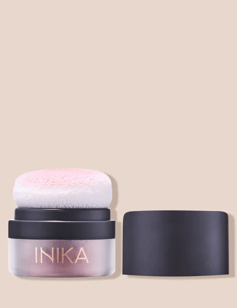 INIKA Organic Mineral Blush Puff Pot (Rosy Glow)