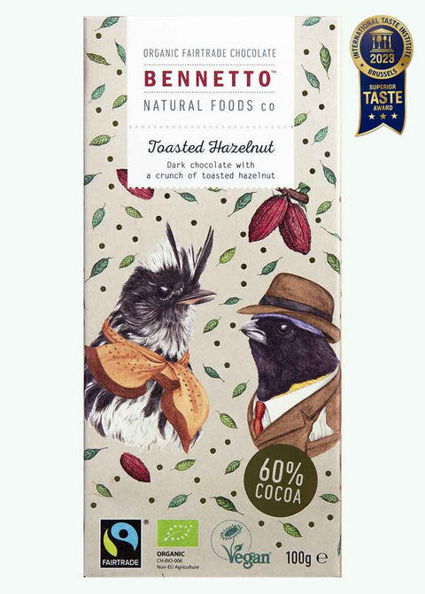 Bennetto - Organic Fairtrade Chocolate 80g