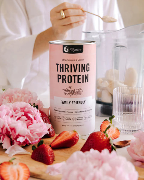 Nutraorganics- Thriving Protein (Strawberries & Cream)