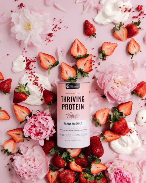 Nutraorganics- Thriving Protein (Strawberries & Cream)