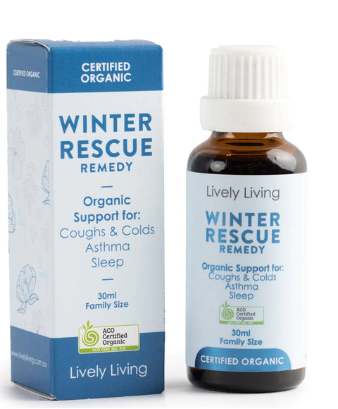 Lively Living - Winter Rescue Remedy Organic 15ml