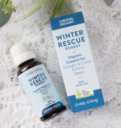 Lively Living - Winter Rescue Remedy Organic 15ml