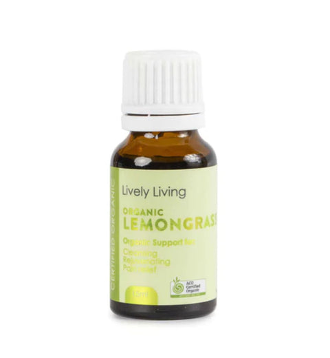 Lively Living - Lemongrass Organic 15ml