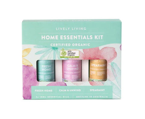 Lively Living - Home Essentials Kit 3 X 10ml