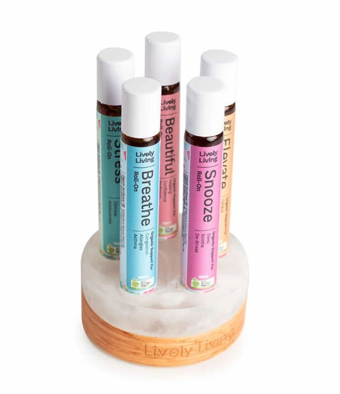 Lively Living - Essential Oil Roll On Stand/holder