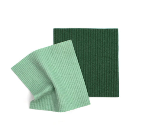 Retro Kitchen - Organic Dyed Sponge Cloth Set