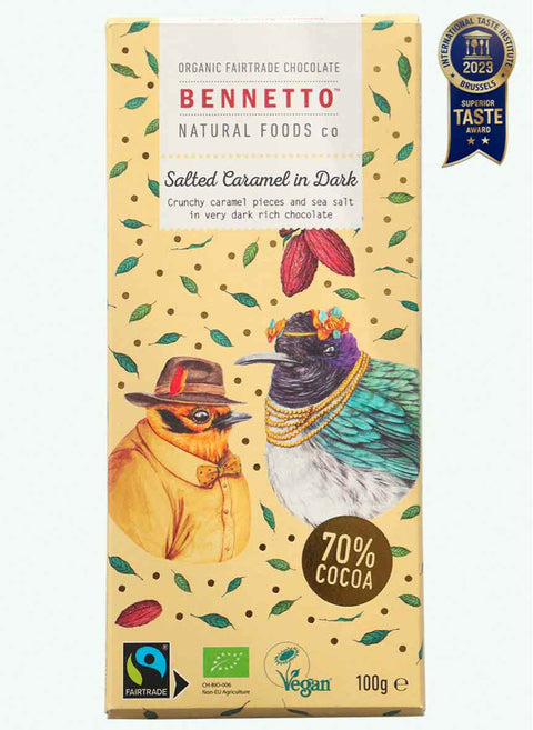 Bennetto - Organic Fairtrade Chocolate 80g