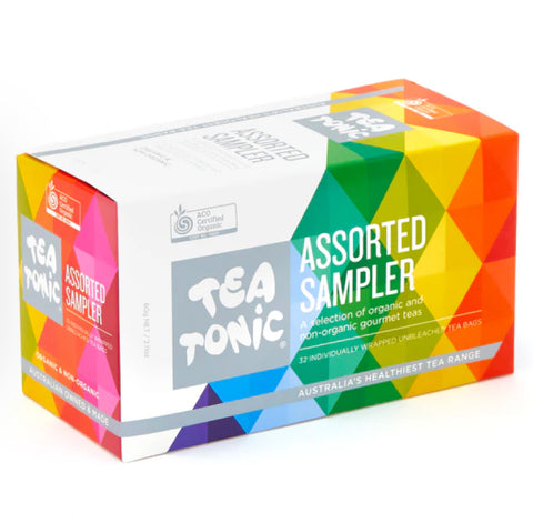 Tea Tonic - Assorted Sampler - Box of 33 Teabags