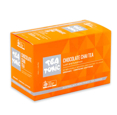 Tea Tonic - Chocolate Chai Tea - Box of 20 Teabags