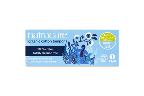 Natracare Non-Applicator Organic Cotton Tampons