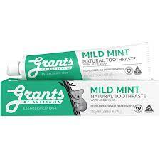 Grants - Toothpaste Mild Mint 110g