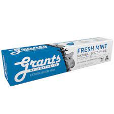 Grants - Toothpaste Fresh Mint Fluoride Free 110g