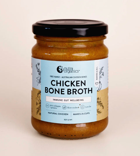 Nutraorganics - Chicken Bone Broth Concentrate Natural 250g