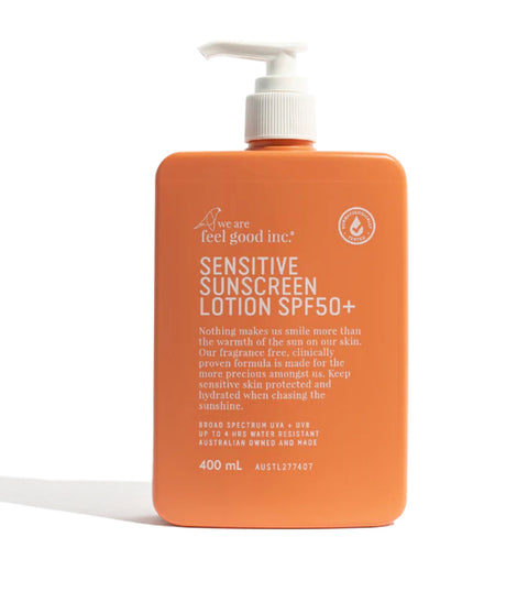 WAFG Sunscreen Lotion - Sensitive Sunscreen SPF50+