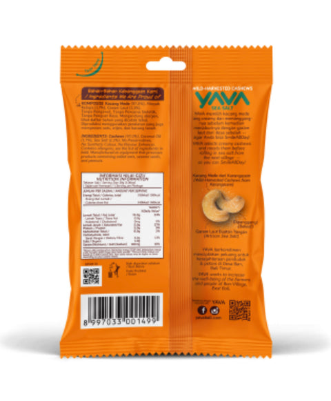 Yava - Wild-Harvested Cashews Sea Salt 35g