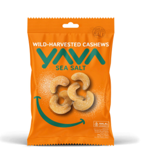 Yava - Wild-Harvested Cashews Sea Salt 35g