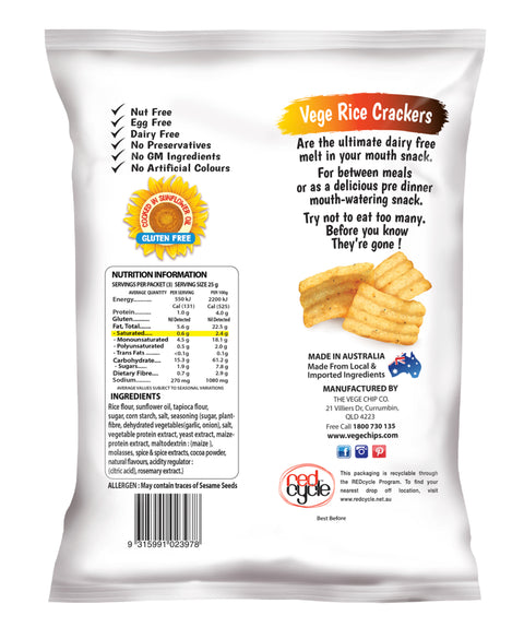 Vege Deli Chips Honey Soy