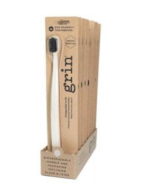 Grin Toothbrush (Soft) Mint/Ivory