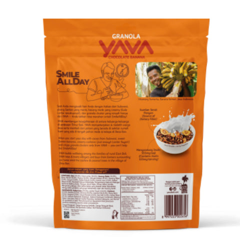 Yava - Granola with Cashews Chocolate Banana 400g