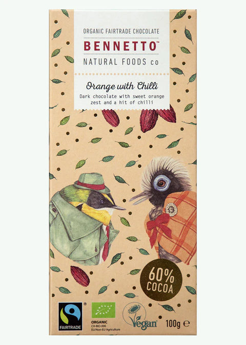 Bennetto - Organic Fairtrade Chocolate 80g